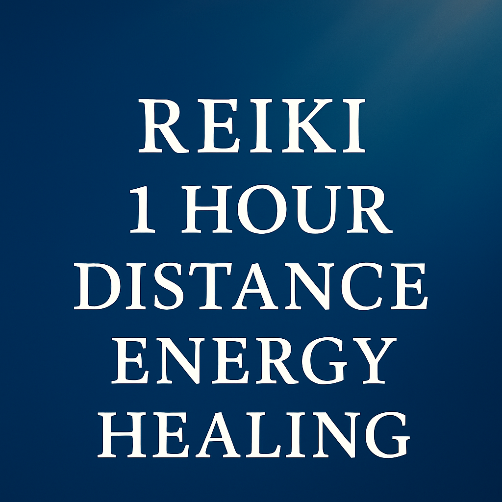 Reiki Distance Energy Healing 1 Hr